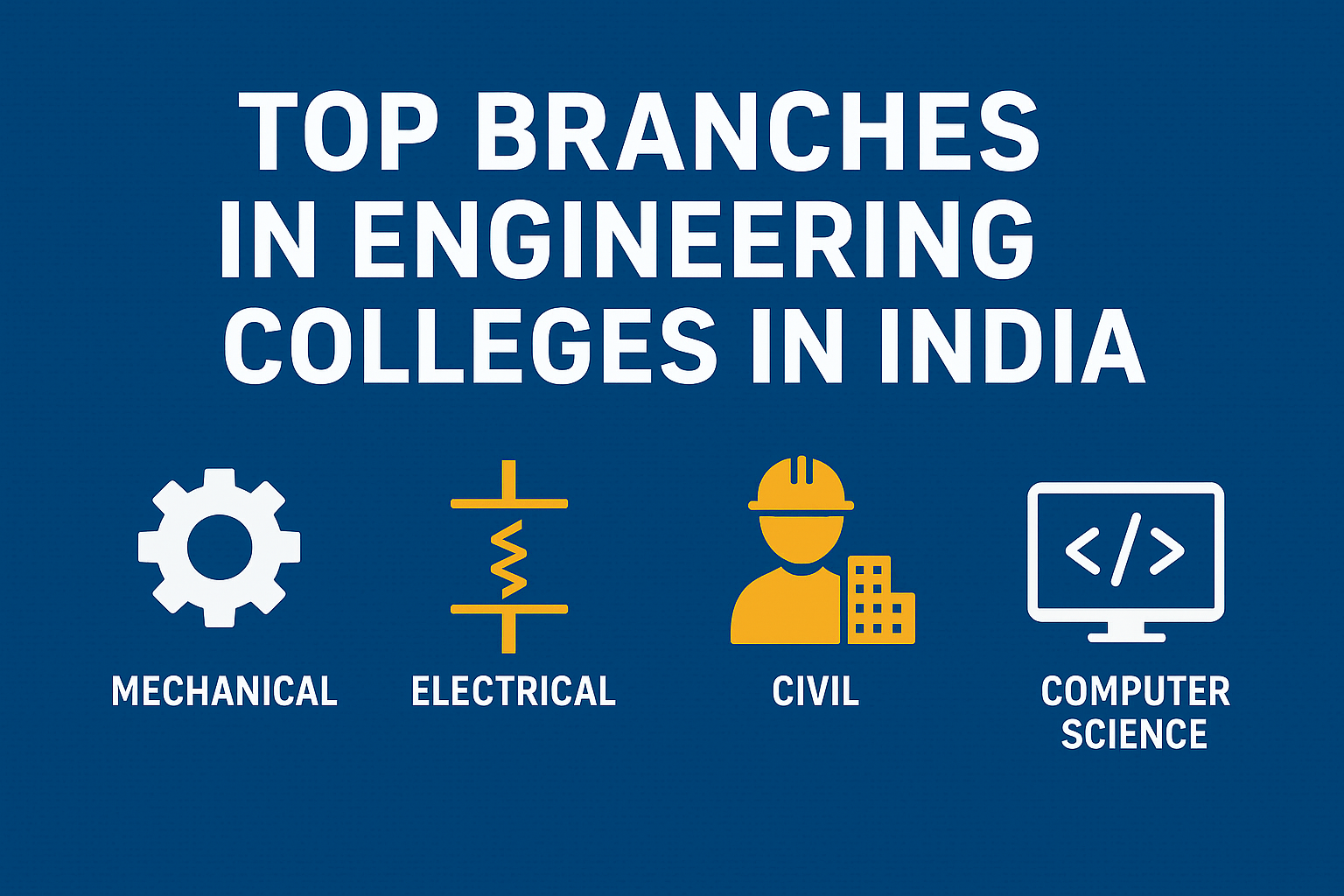 Top Branches in Engineering Colleges in India