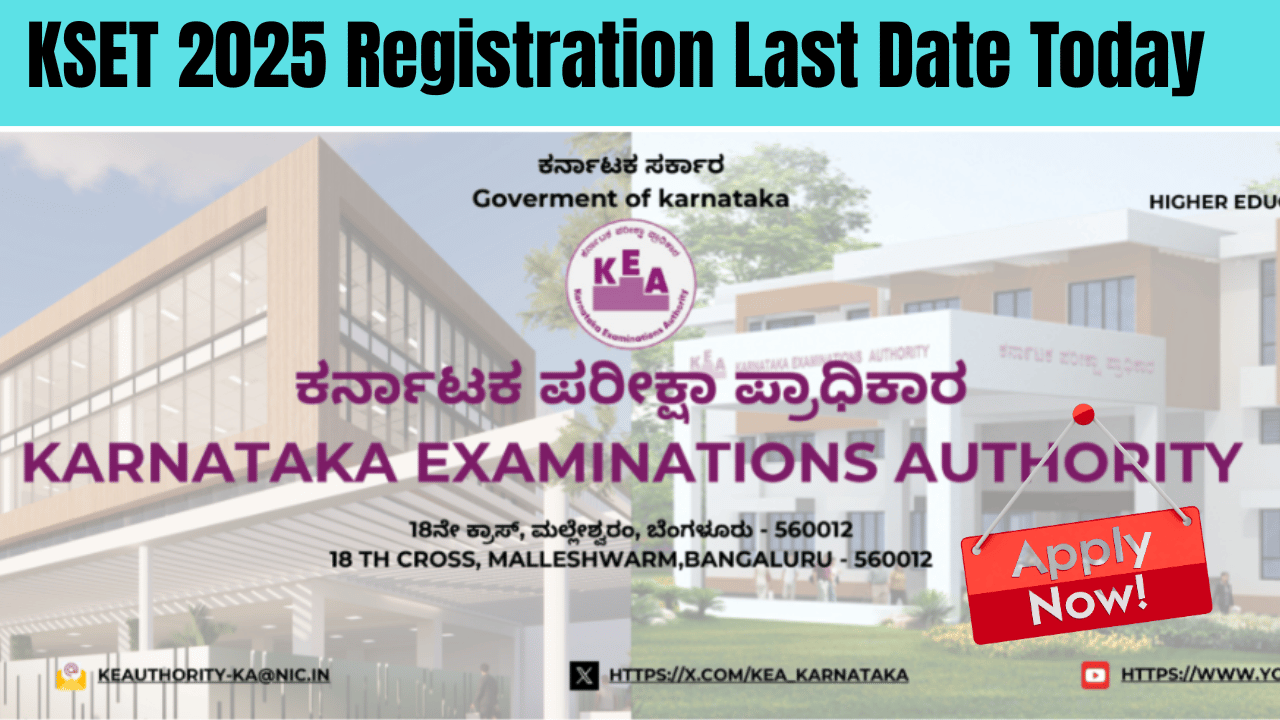 KSET 2025 Registration Last Date